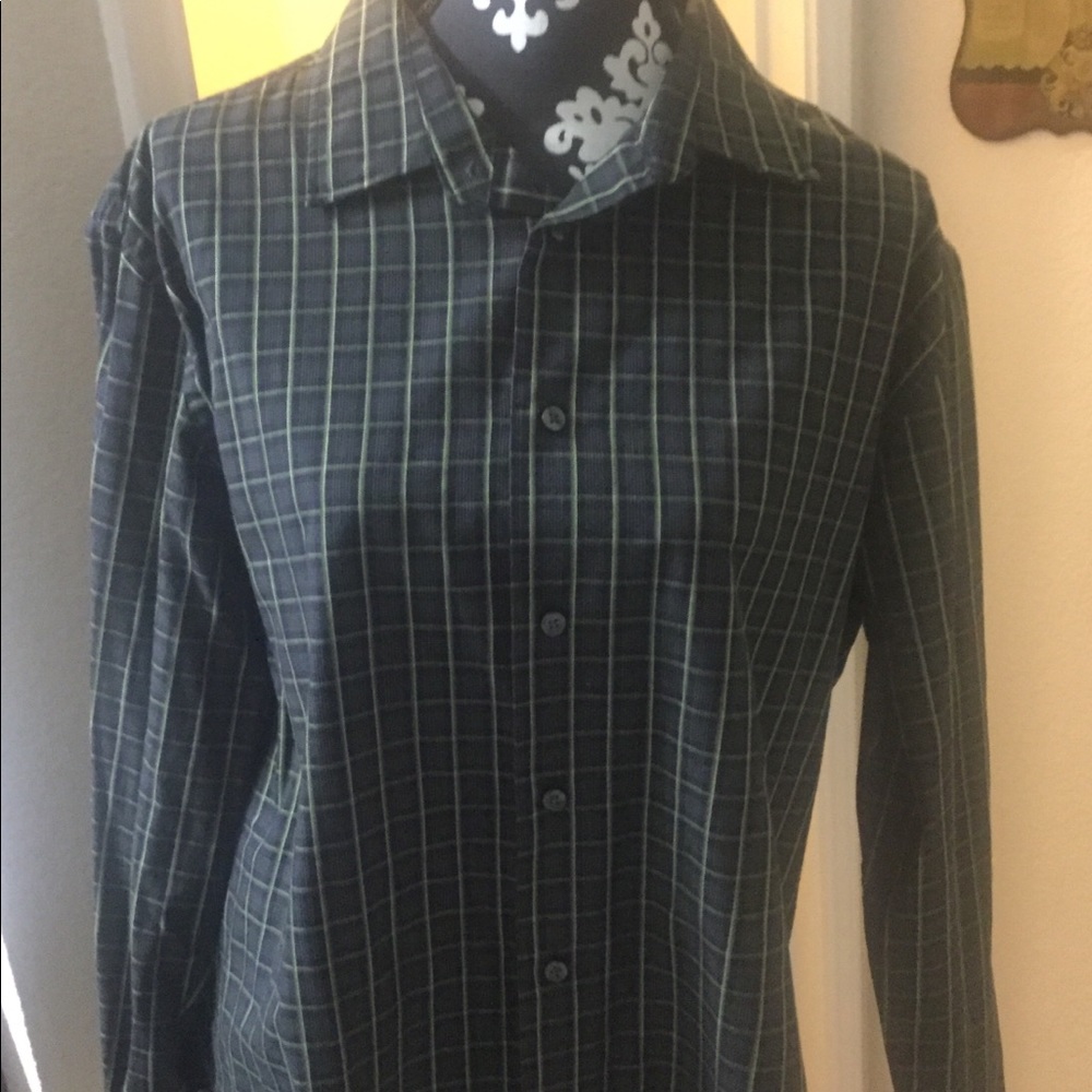 BLACK, GREY, GREEN  LONG SLEEVE BUTTON DOWN